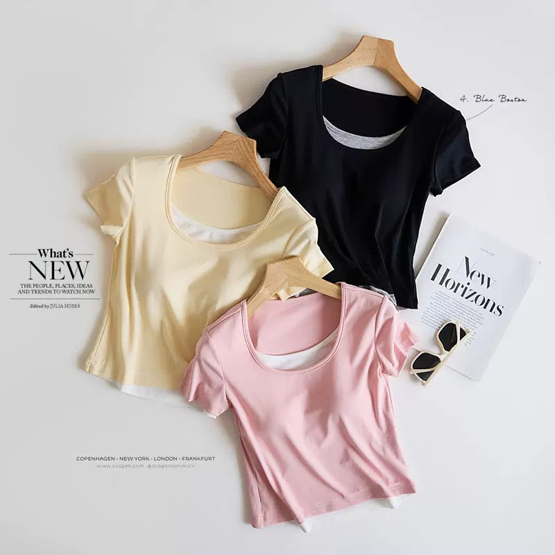 Sydney Built-In Bra T-Shirt